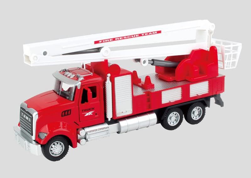 Simulation Alloy Fire Truck Rescue Vehicles